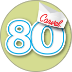 carvel 80th birthday candle image