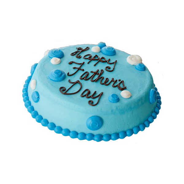 Father's Day Round Cake