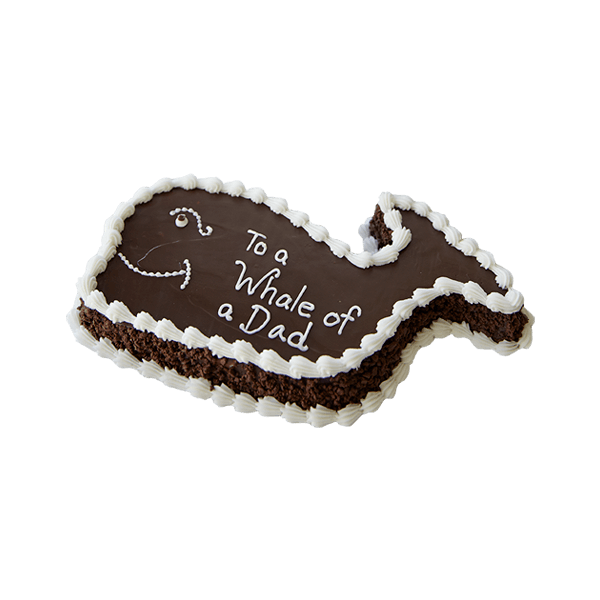 Father's Day Whale Cake