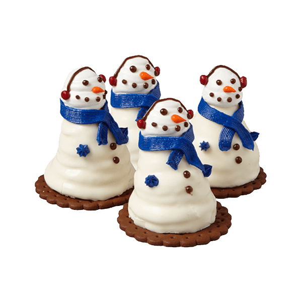 Lil' Snowmen Ice Cream Cake