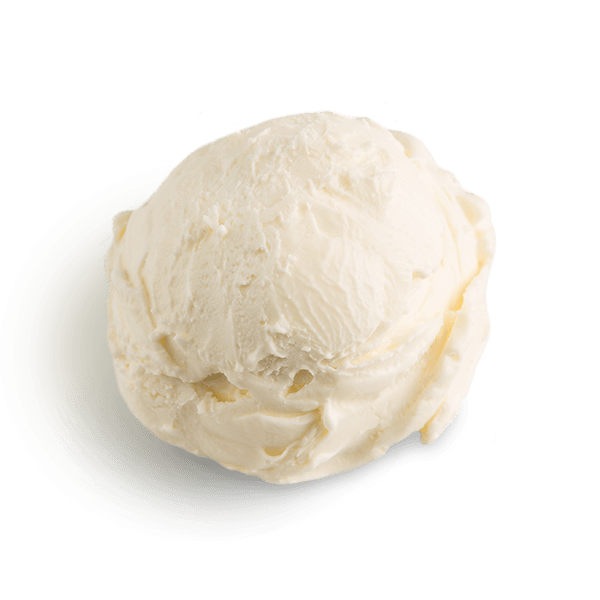 Vanilla Ice Cream Scooped