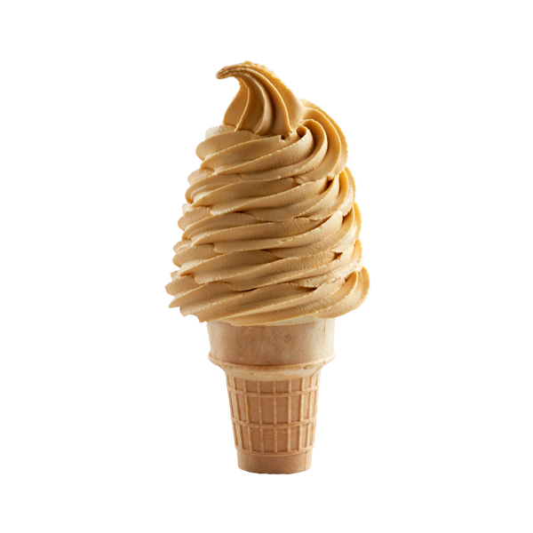 coffee carvelite soft serve ice cream