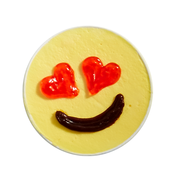 emoji ice cream cup