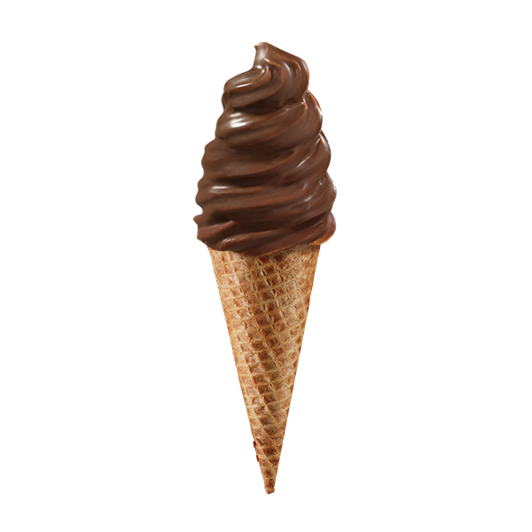 brown bonnet ice cream cone